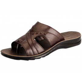 Bata Macho Brown Chappals for Men 
