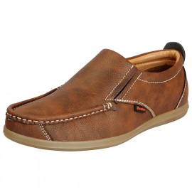 Bata Remo Tan loafers for Men 