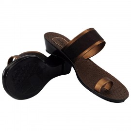 Bata Women Brown Slipper 