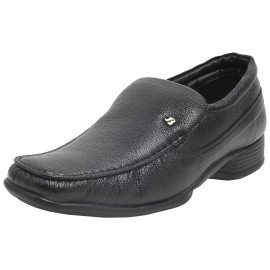 Bata Remo Black Formal Shoes For Men's  