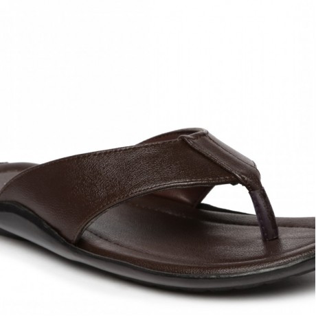 Paragon formal Slippers Brown Leather