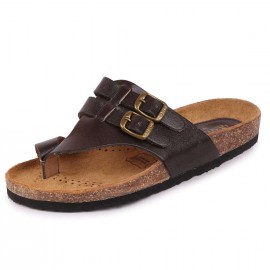 Bata Quadis 4464 Leather Slipper for Men 