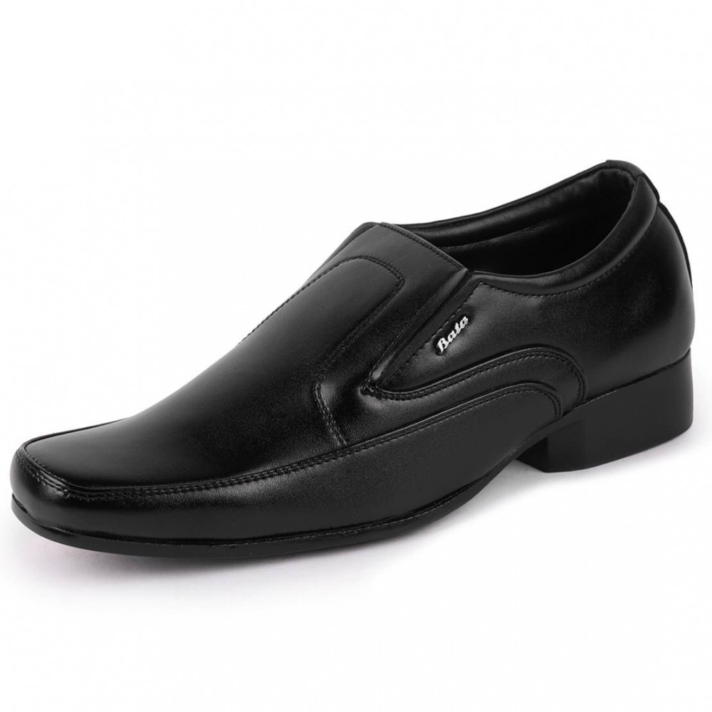 Bata Remo Men's Black Formal Shoes