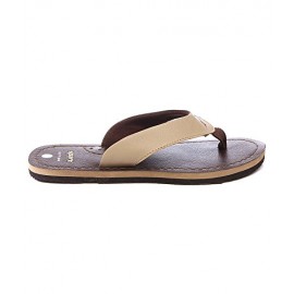 Sparx Mens Slippers Brown Beige 