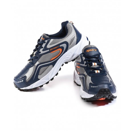 Sparx Blue Ornage Sports Running Shoe