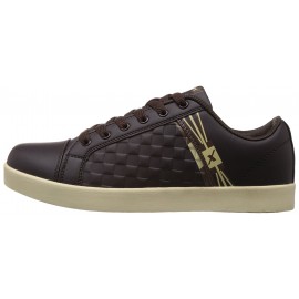 Sparx Brown leather casual shoe 