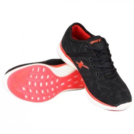 Sparx Mesh Multi sports Black Red shoe for Men 