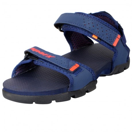 Sparx Navy Red Outdoor Sandals For Men