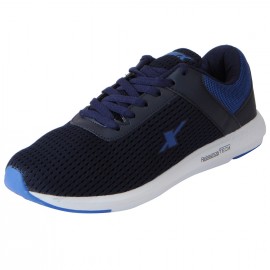 Sparx Navy Blue Mesh Sports Shoe for Men 
