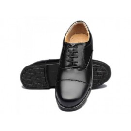 Bata Police Black Formal Shoes for Men 