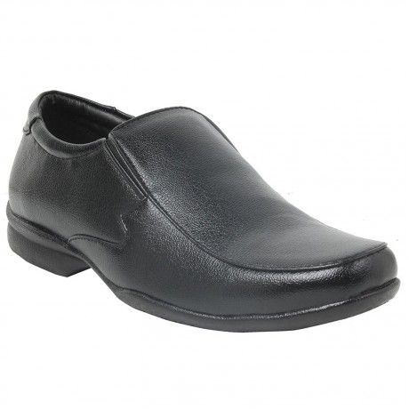 Bata Remo Black Leather Formal shoe for Men