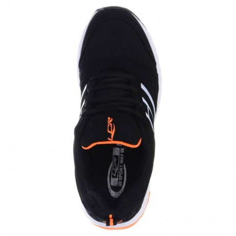 Lancer Black Orange Sports Running shoe for Men