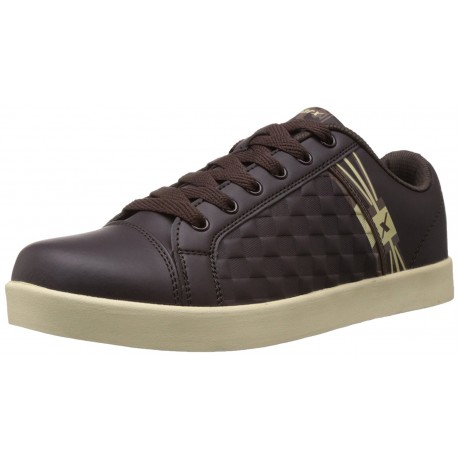 Sparx Brown leather casual shoe