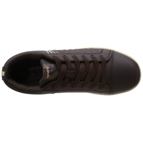 Sparx Brown leather casual shoe