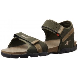 Saprx Olive Green floater sandals  