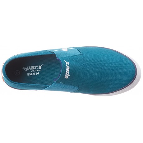 Sparx Mens Sea Green Casual Loafer