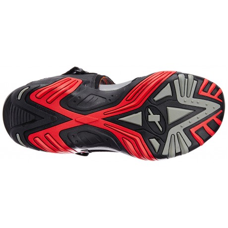 Sparx Black Red sandal for Men