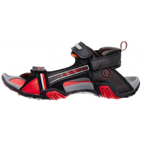 Sparx Black Red sandal for Men