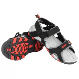 Sparx Black Red floater Sandal for Men  