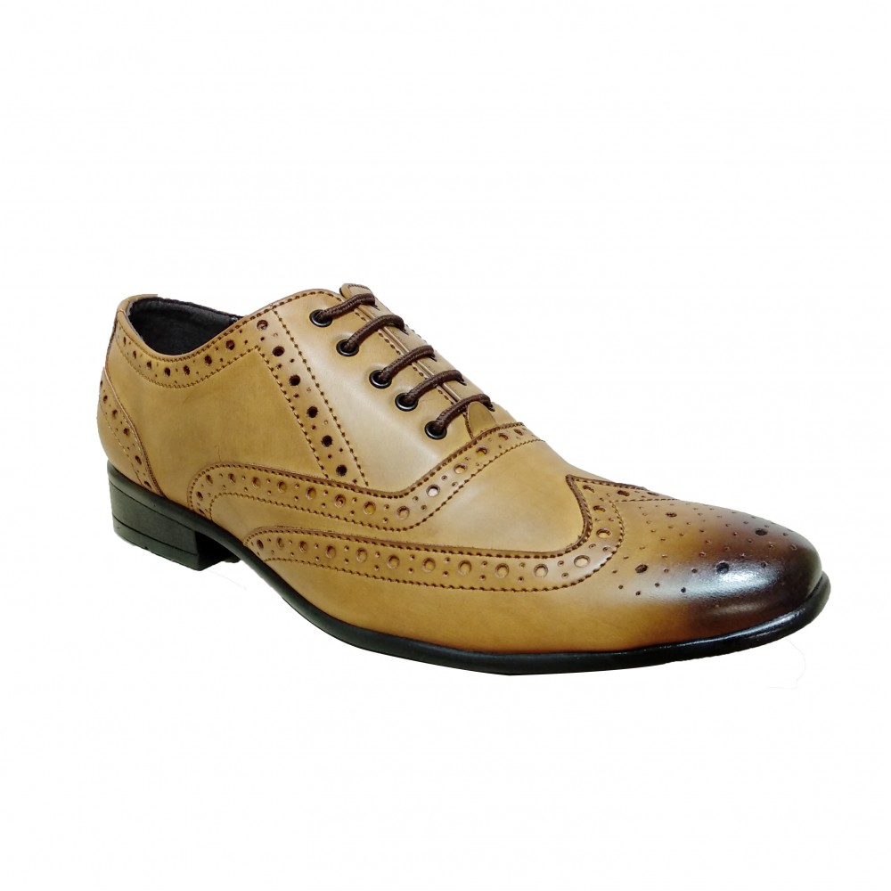 San Frissco Formal Brogues Leather Shoe for Men